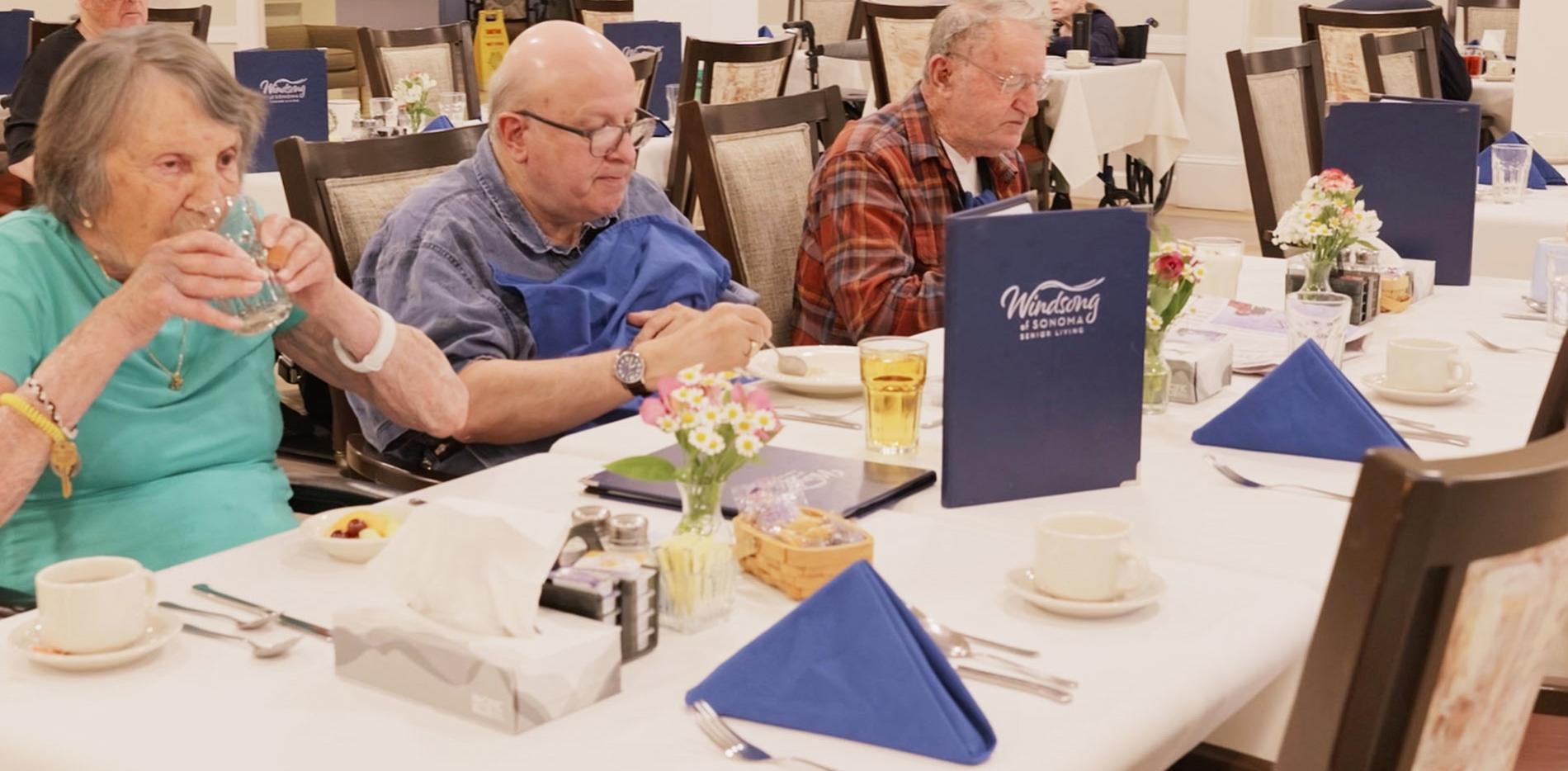 Windsong of Sonoma dinner