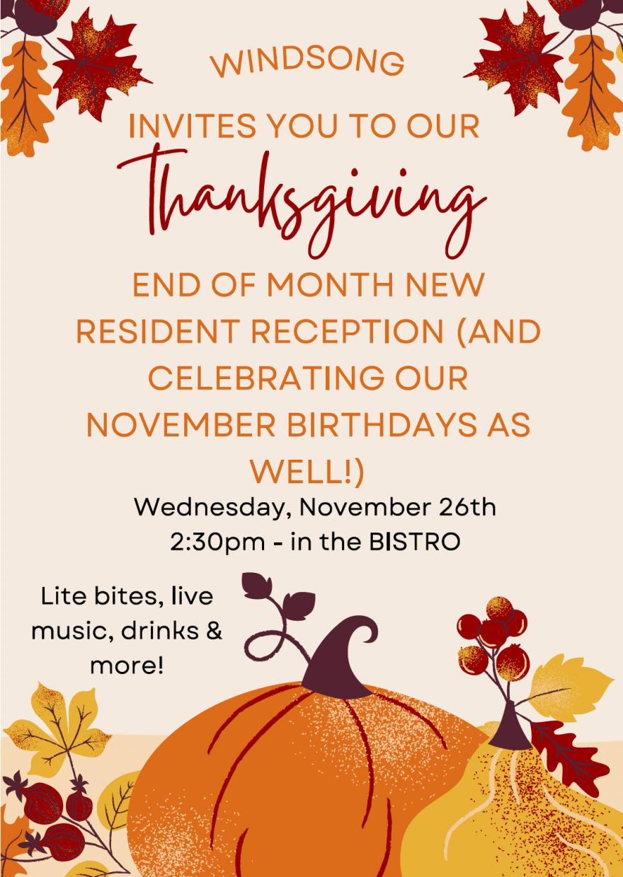 Thanksgiving event