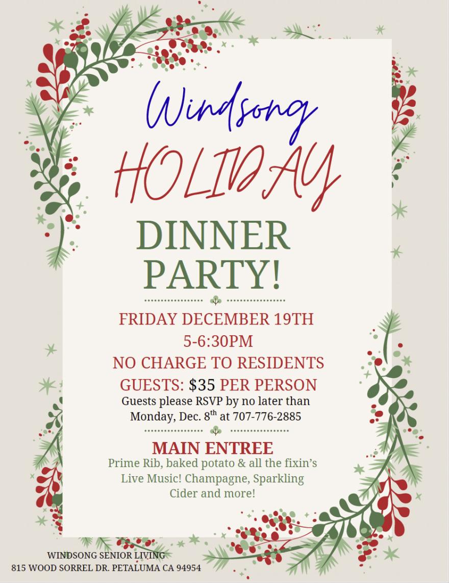 Windsong Holiday Event