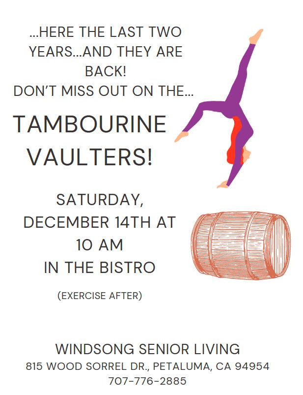 Tambourine Vaulters flyer